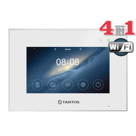 Marilyn HD Wi-Fi IPS (White) VZ Монитор цветного видеодомофона Tantos